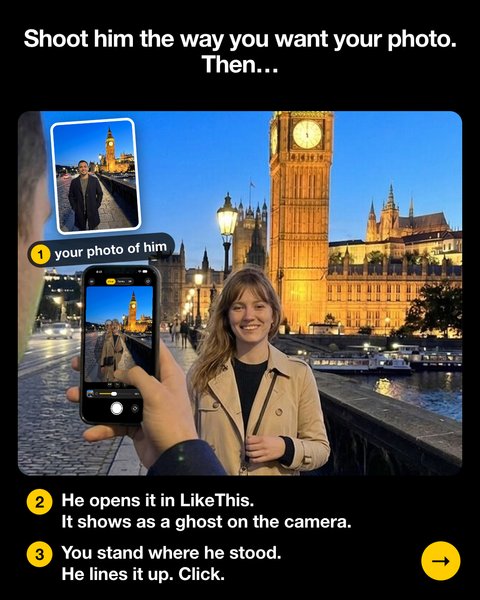 His phone shows my photo of him as a ghost, and I stand where he stood